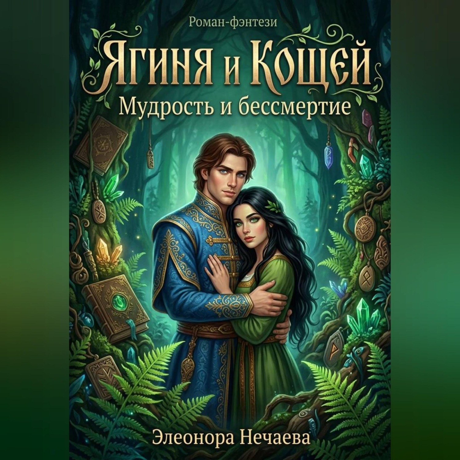 Обложка книги «Ягиня и Кощей. Мудрость и бессмертие»