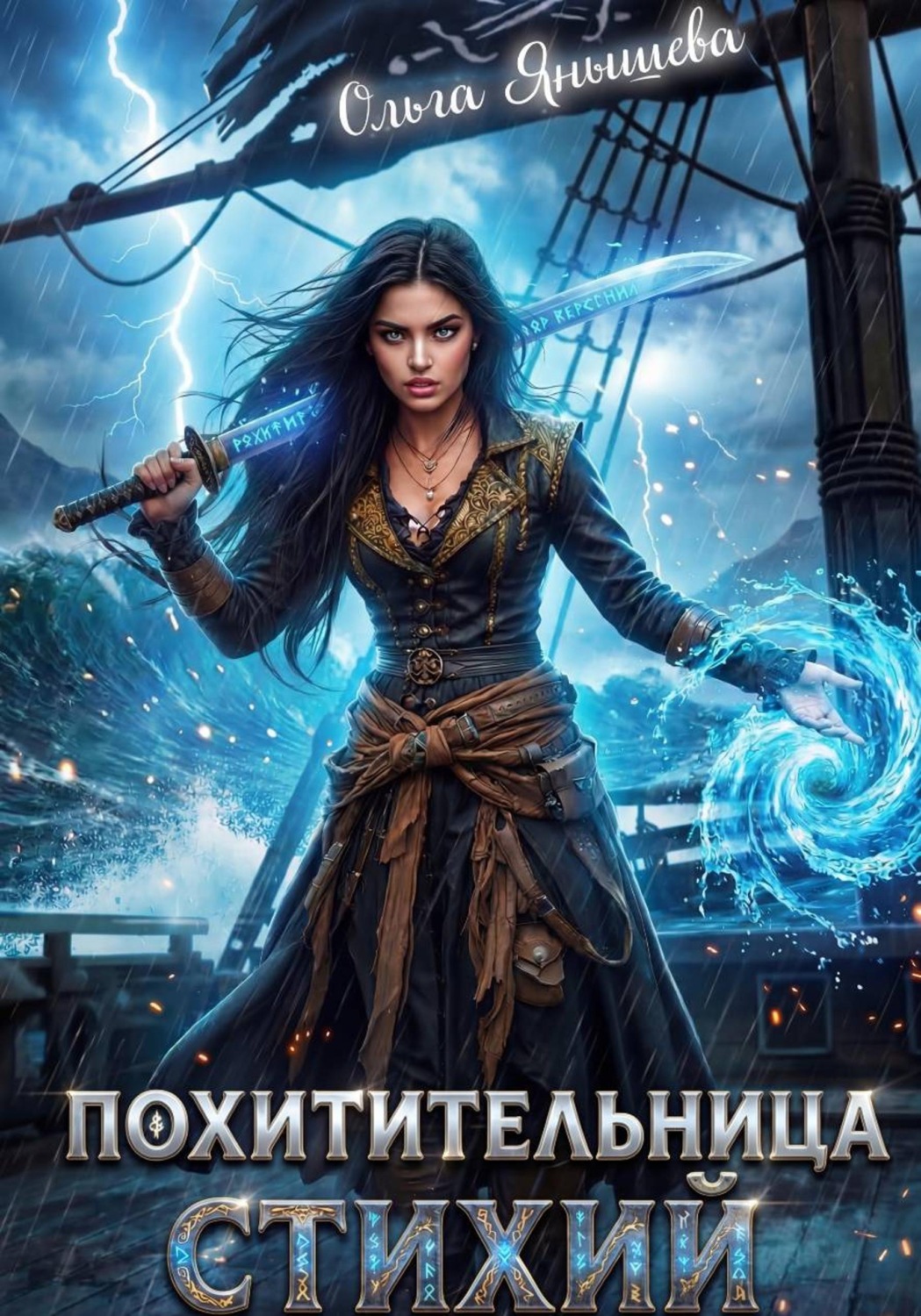 Обложка книги «Похитительница стихий»