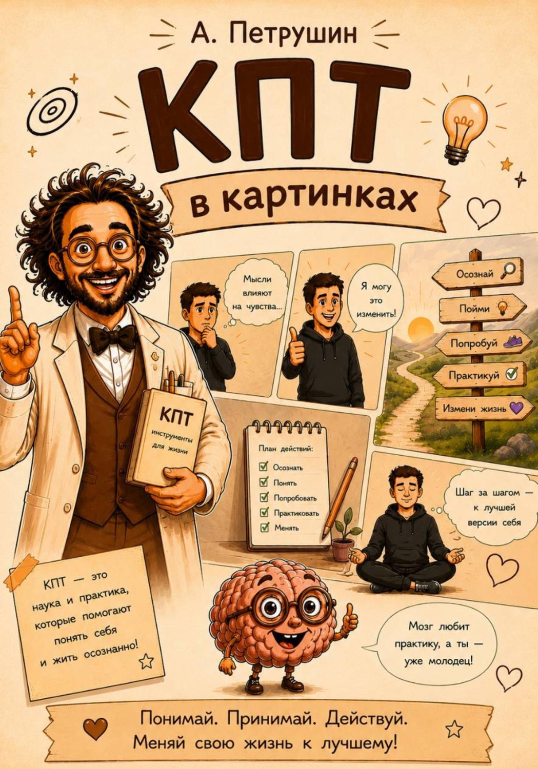 Обложка книги «КПТ в картинках»