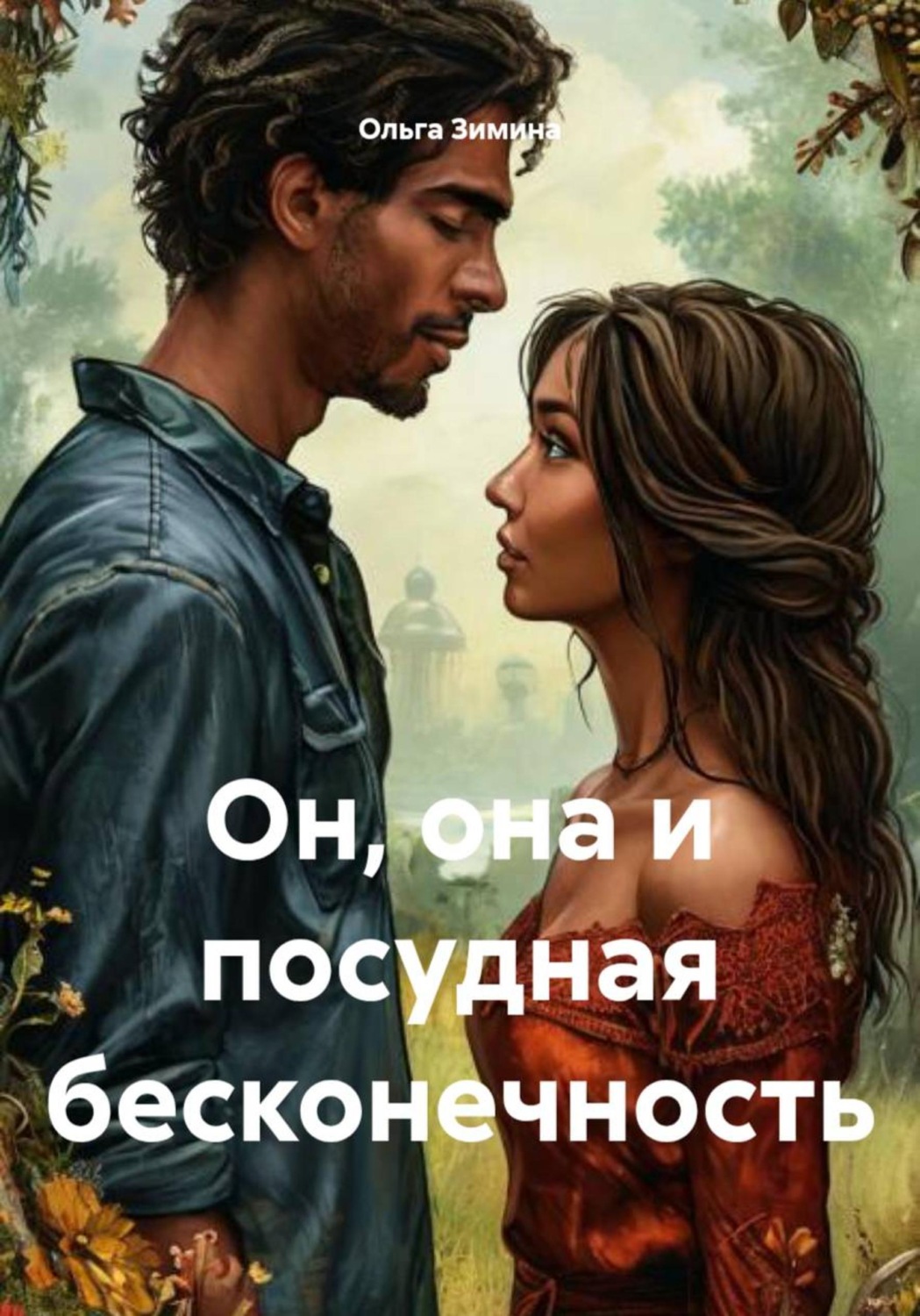 Обложка книги «Он, она и посудная бесконечность»