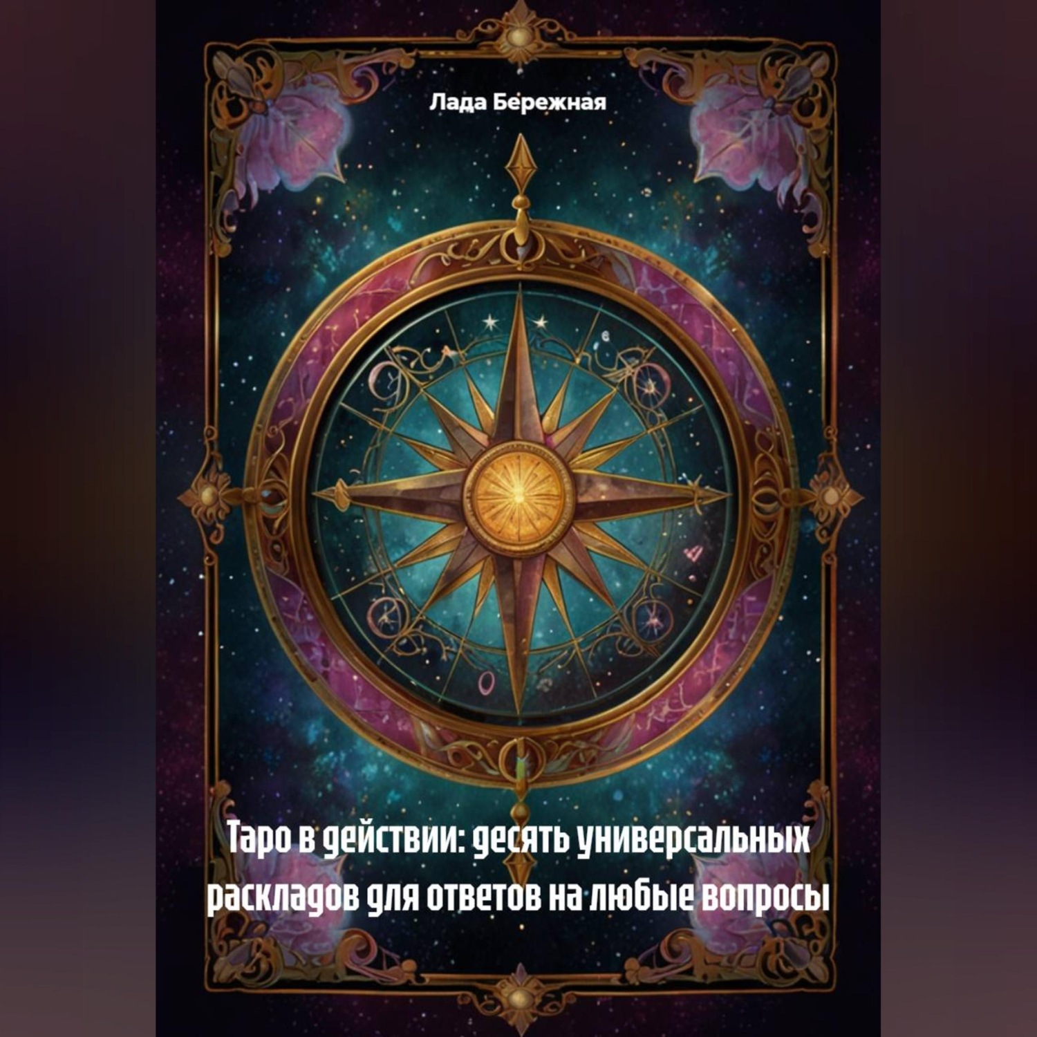 Обложка книги «Таро в действии: десять универсальных раскладов для ответов на любые вопросы»