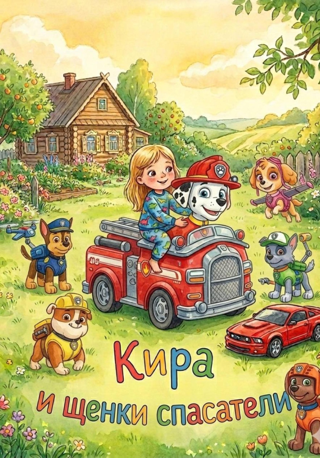 Обложка книги «Кира и Щенки Спасатели»