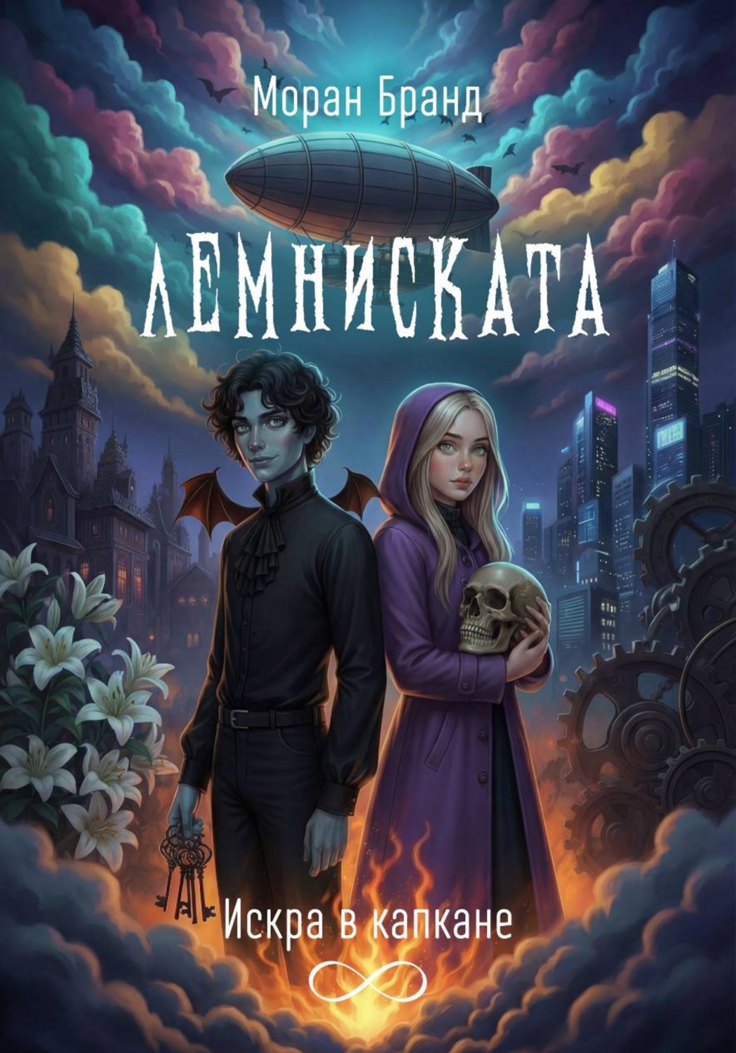 Обложка книги «Лемниската. Искра в капкане»