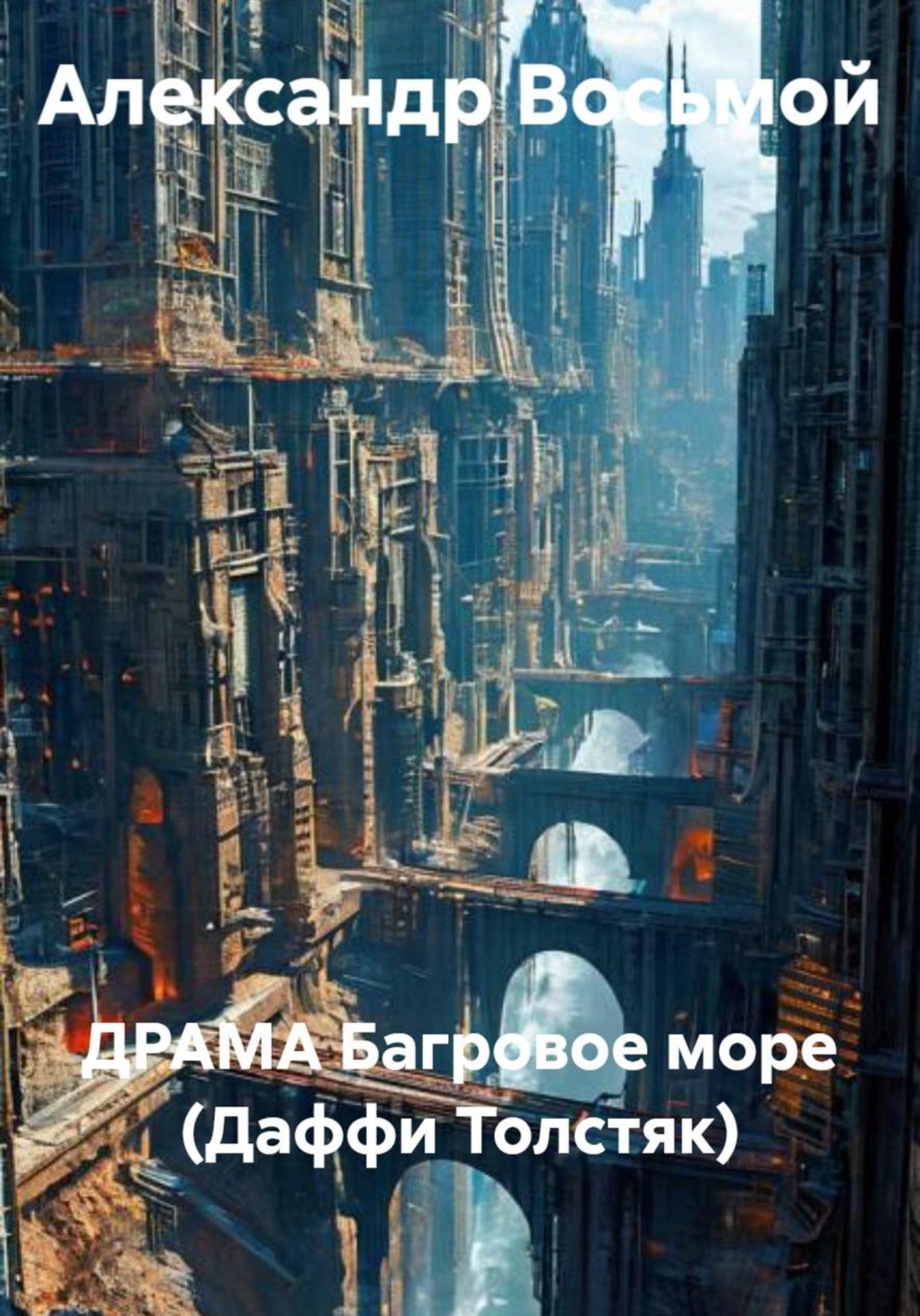 Обложка книги «ДРАМА Багровое море (Даффи Толстяк)»