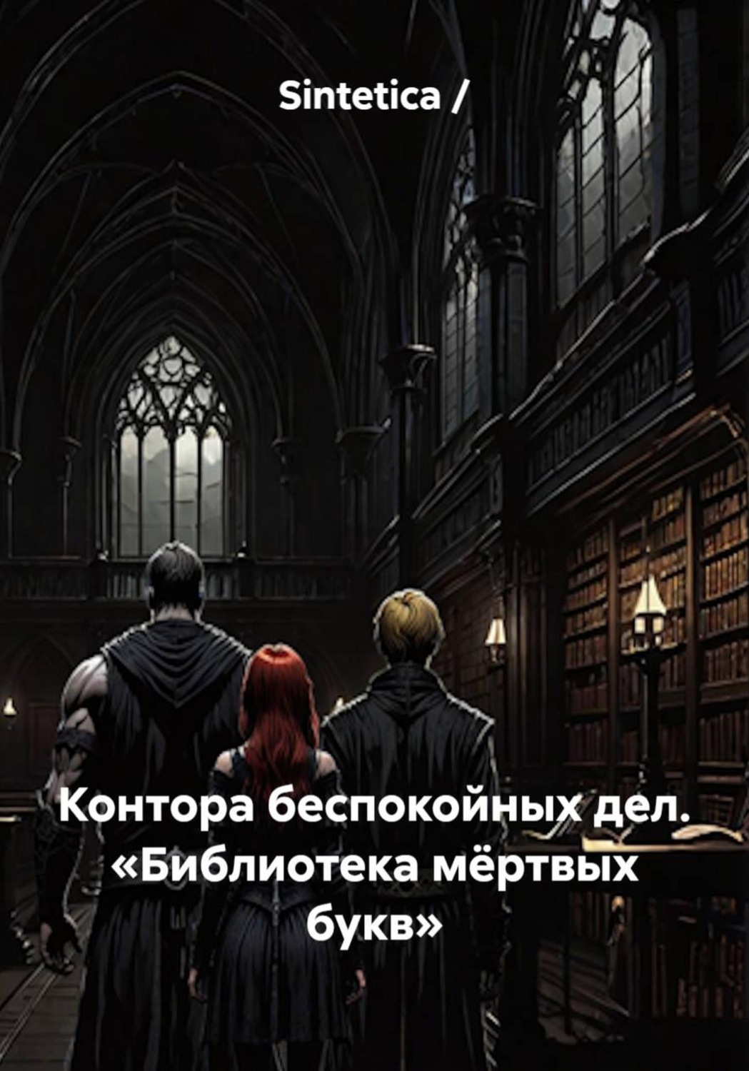Обложка книги «Контора беспокойных дел. «Библиотека мёртвых букв»»