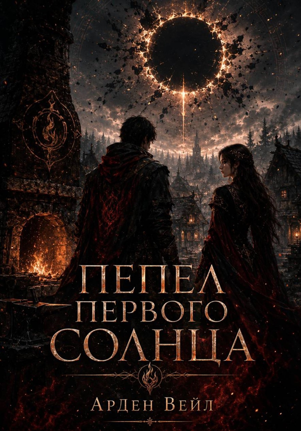 Обложка книги «Пепел Первого Солнца»