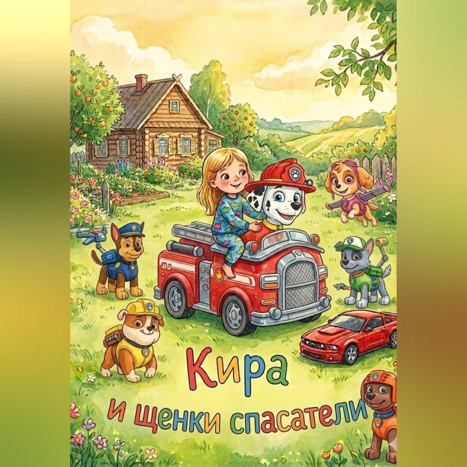 Обложка книги «Кира и Щенки Спасатели»