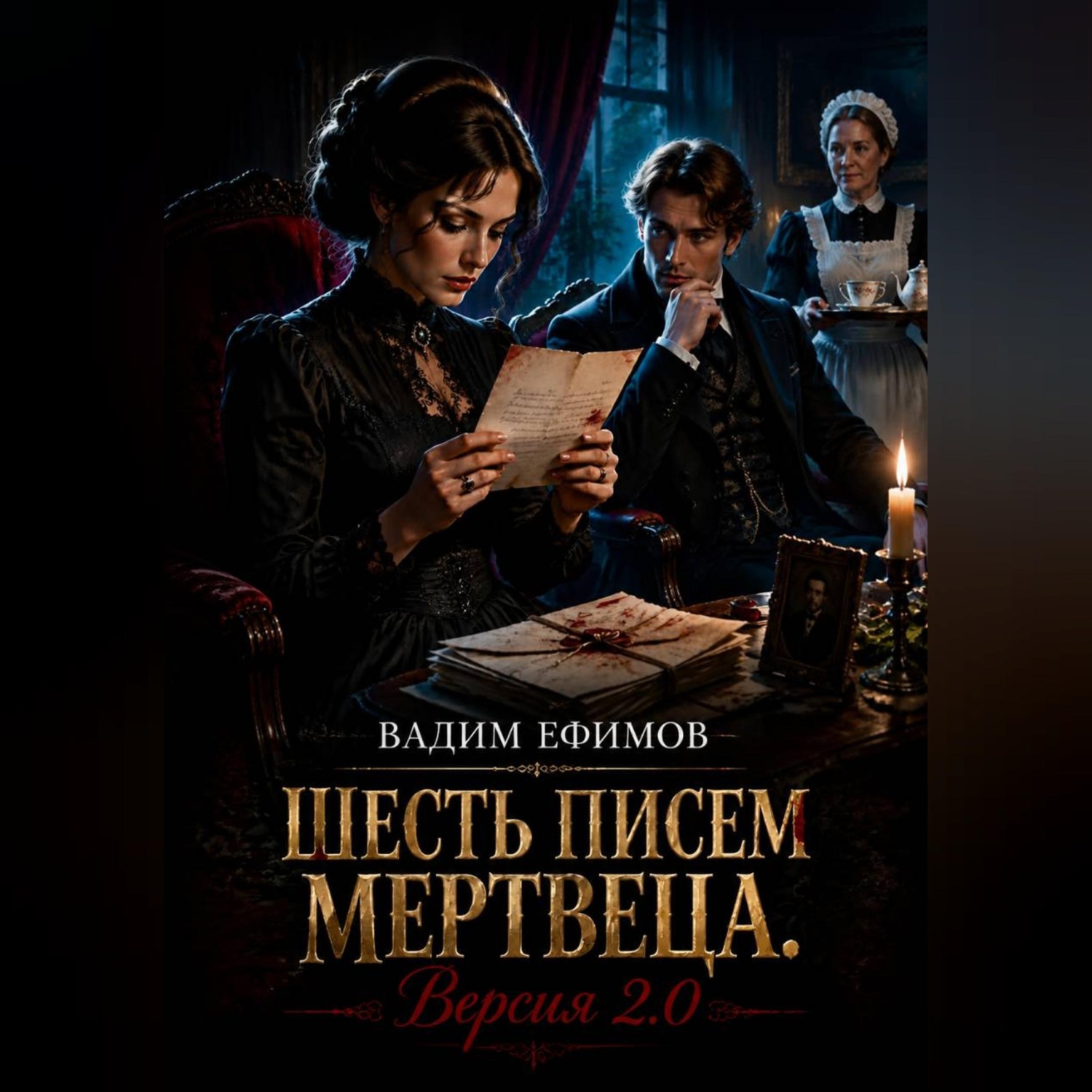 Обложка книги «Шесть писем мертвеца. Версия 2.0»