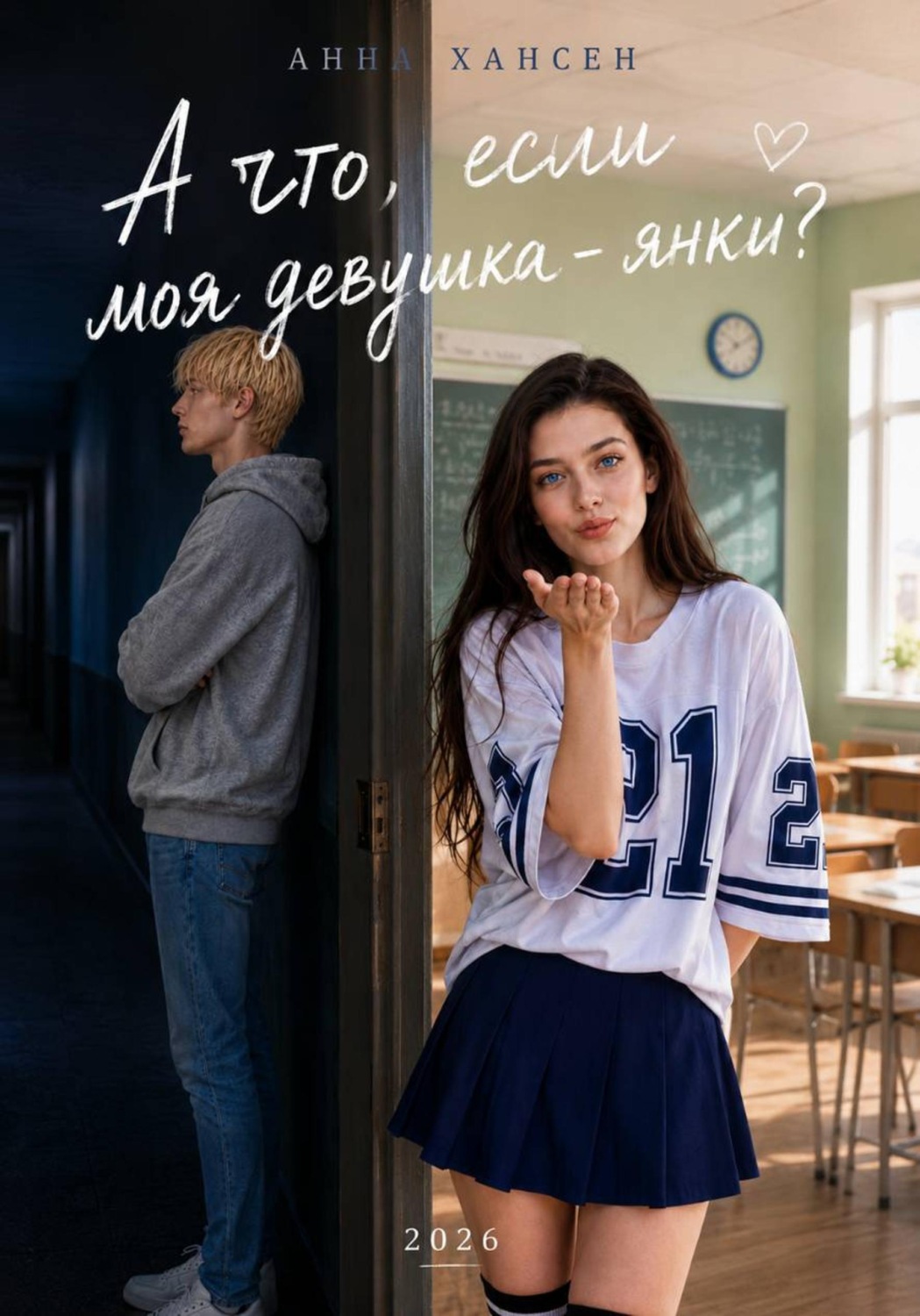 Обложка книги «А что, если моя девушка – янки?»