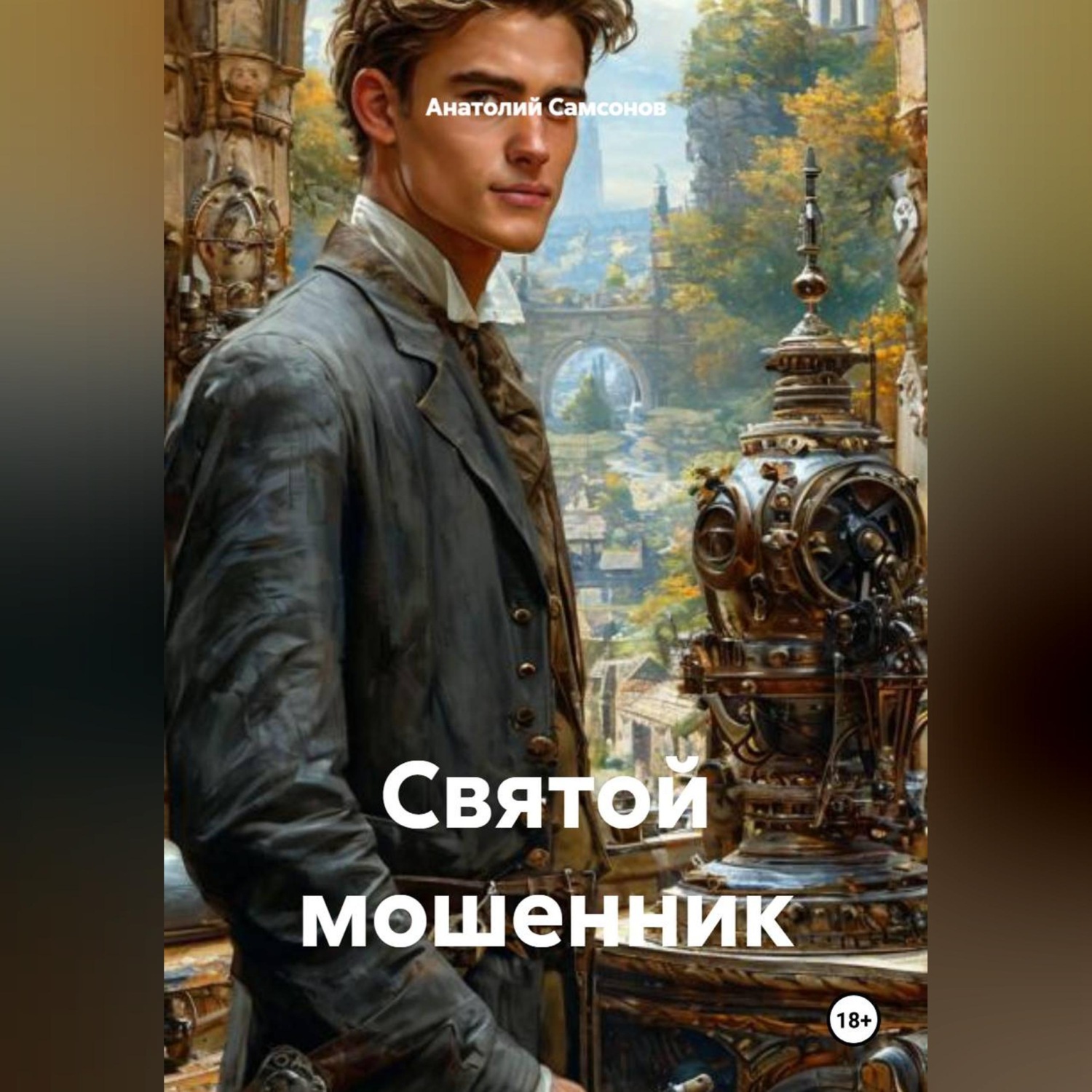 Обложка книги «Святой мошенник»