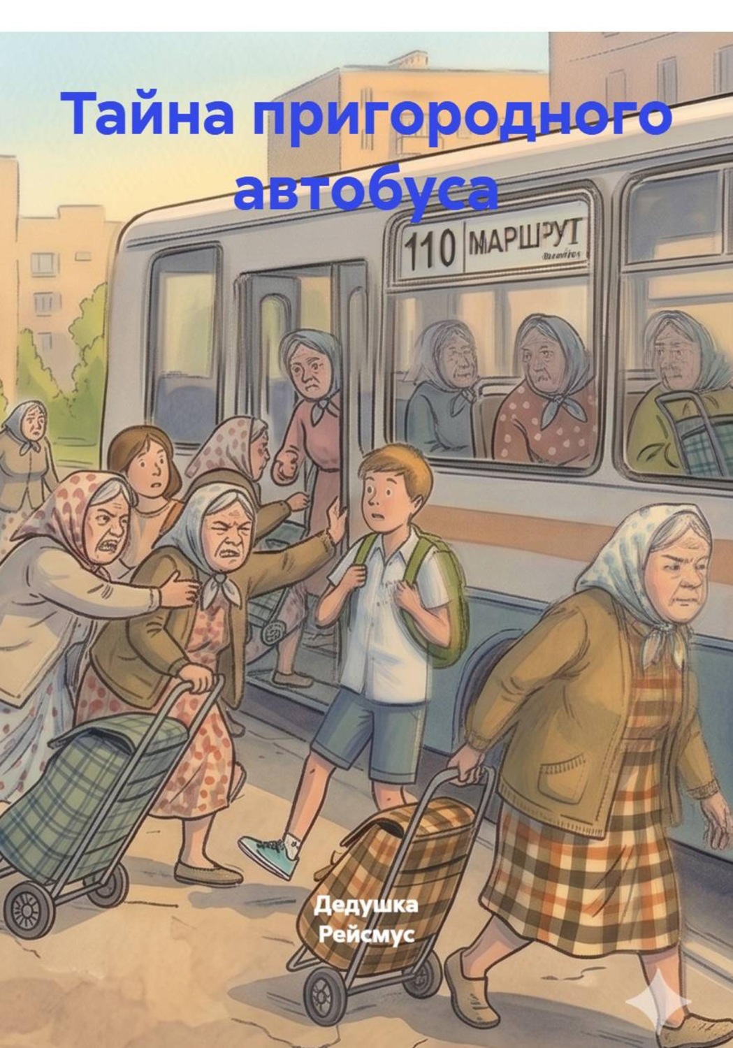 Обложка книги «Тайна пригородного автобуса»