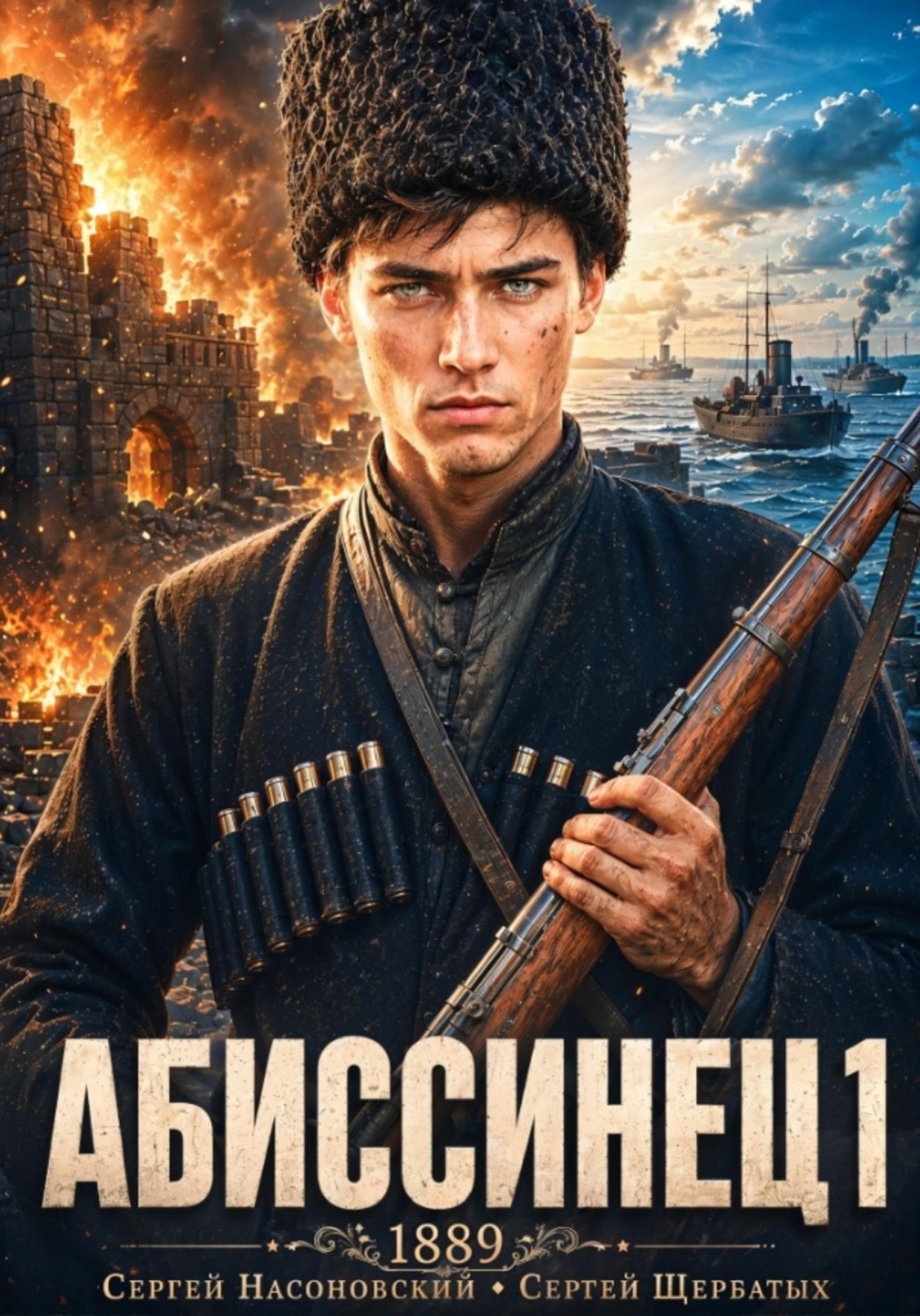 Обложка книги «Абиссинец 1889. Том 1»