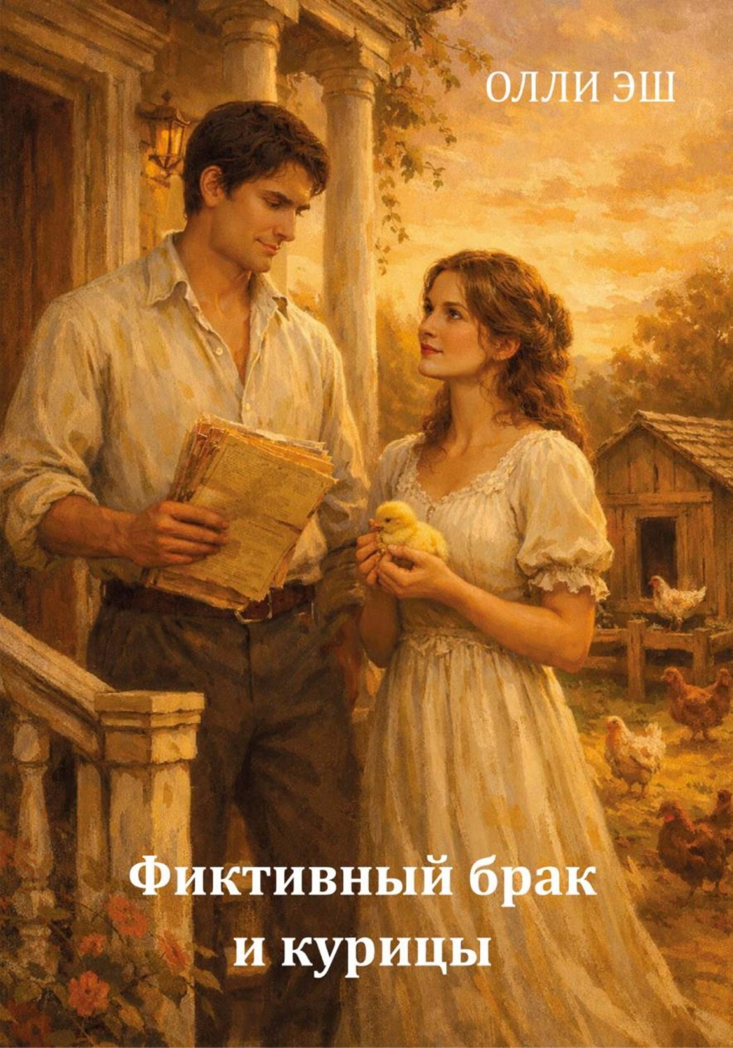 Обложка книги «Фиктивный брак и курицы»