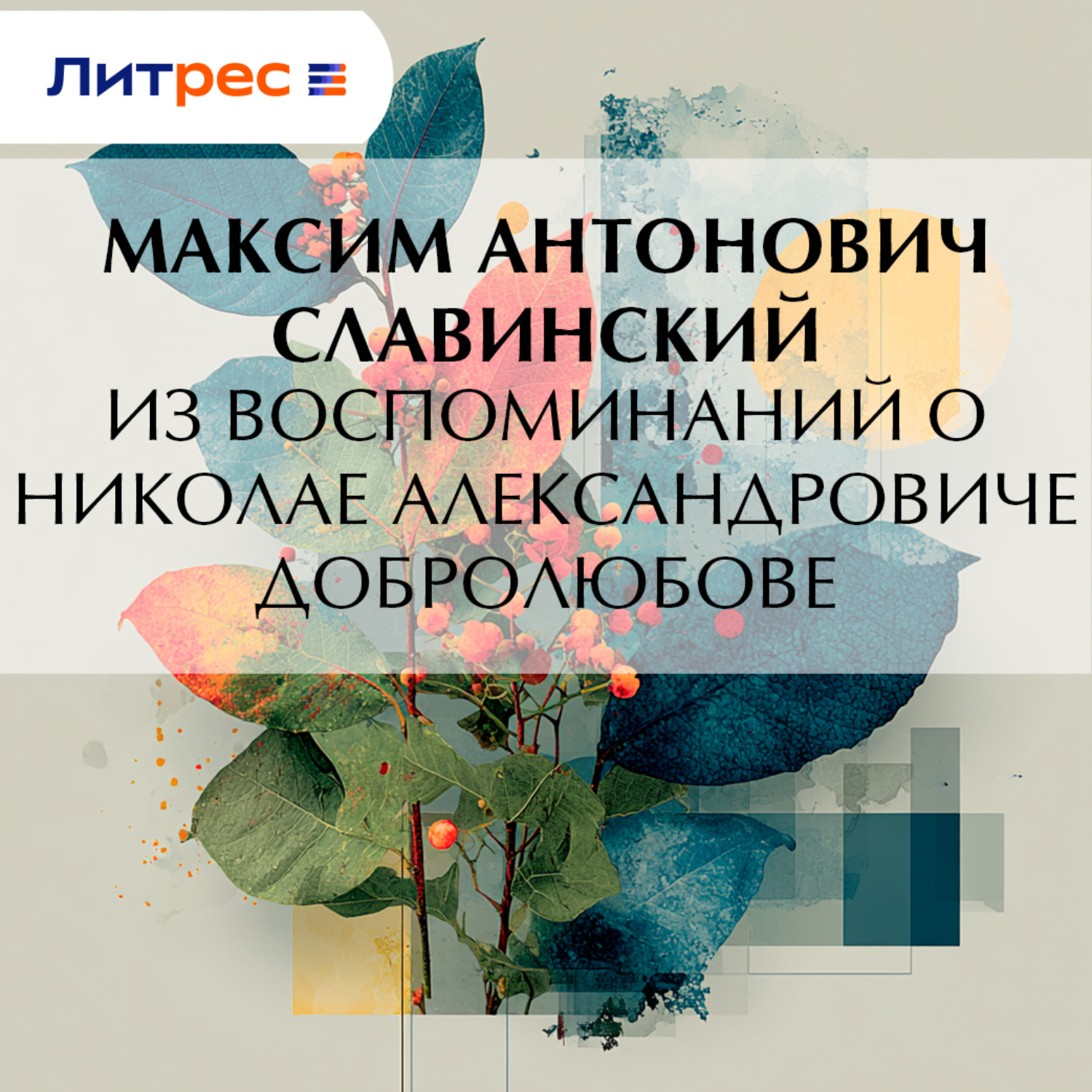 Обложка книги «Из воспоминаний о Николае Александровиче Добролюбове»