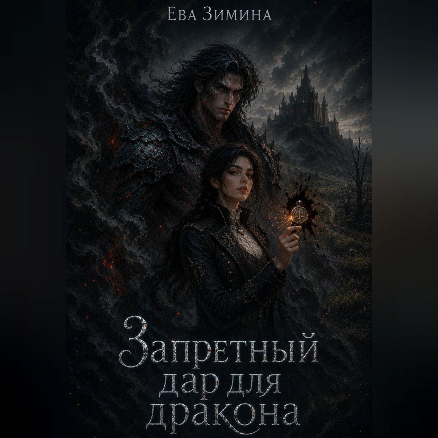 Обложка книги «Запретный дар для дракона»