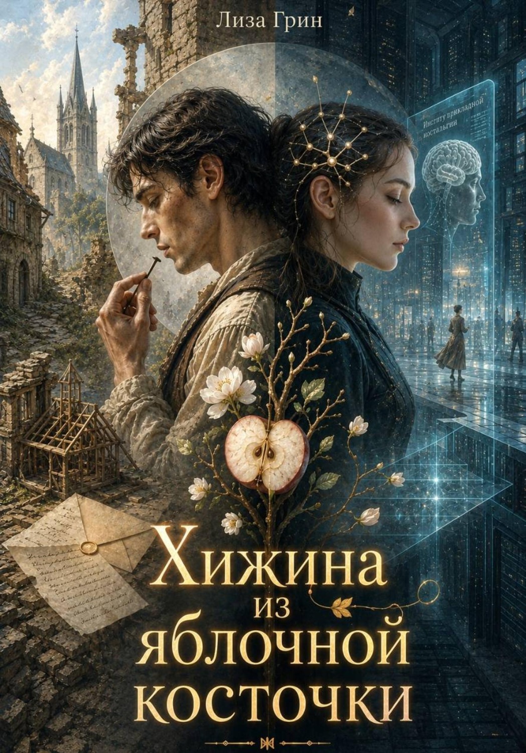 Обложка книги «Хижина из яблочной косточки»