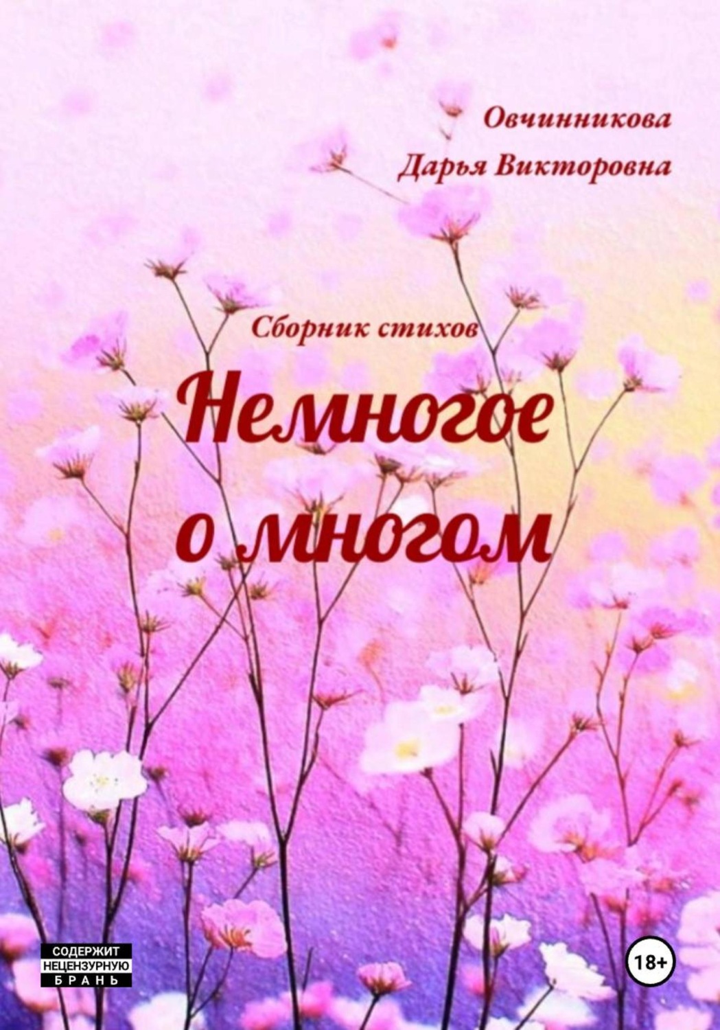 Обложка книги «Немногое о многом. Сборник стихов»