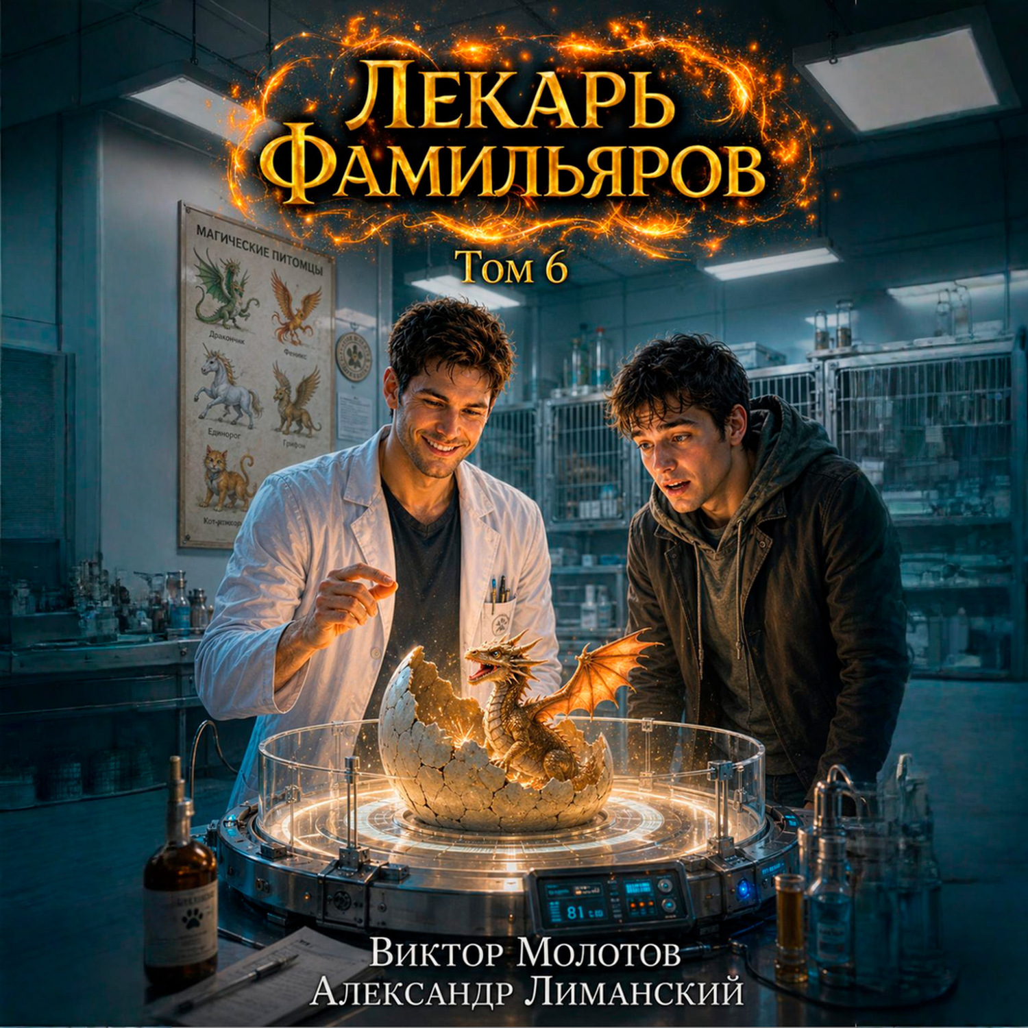 Обложка книги «Лекарь Фамильяров. Том 6»