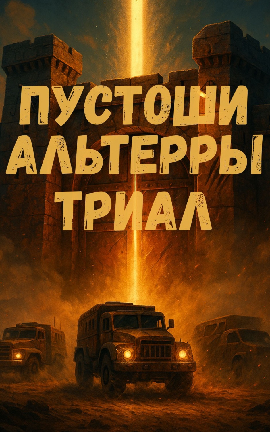 Обложка книги «Пустоши Альтерры. Триал»