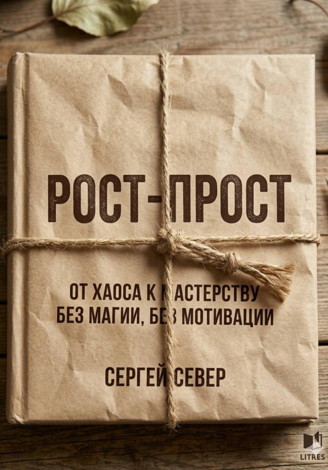 Обложка книги «РОСТ-ПРОСТ От дна к мастерству без магии без мотивации»