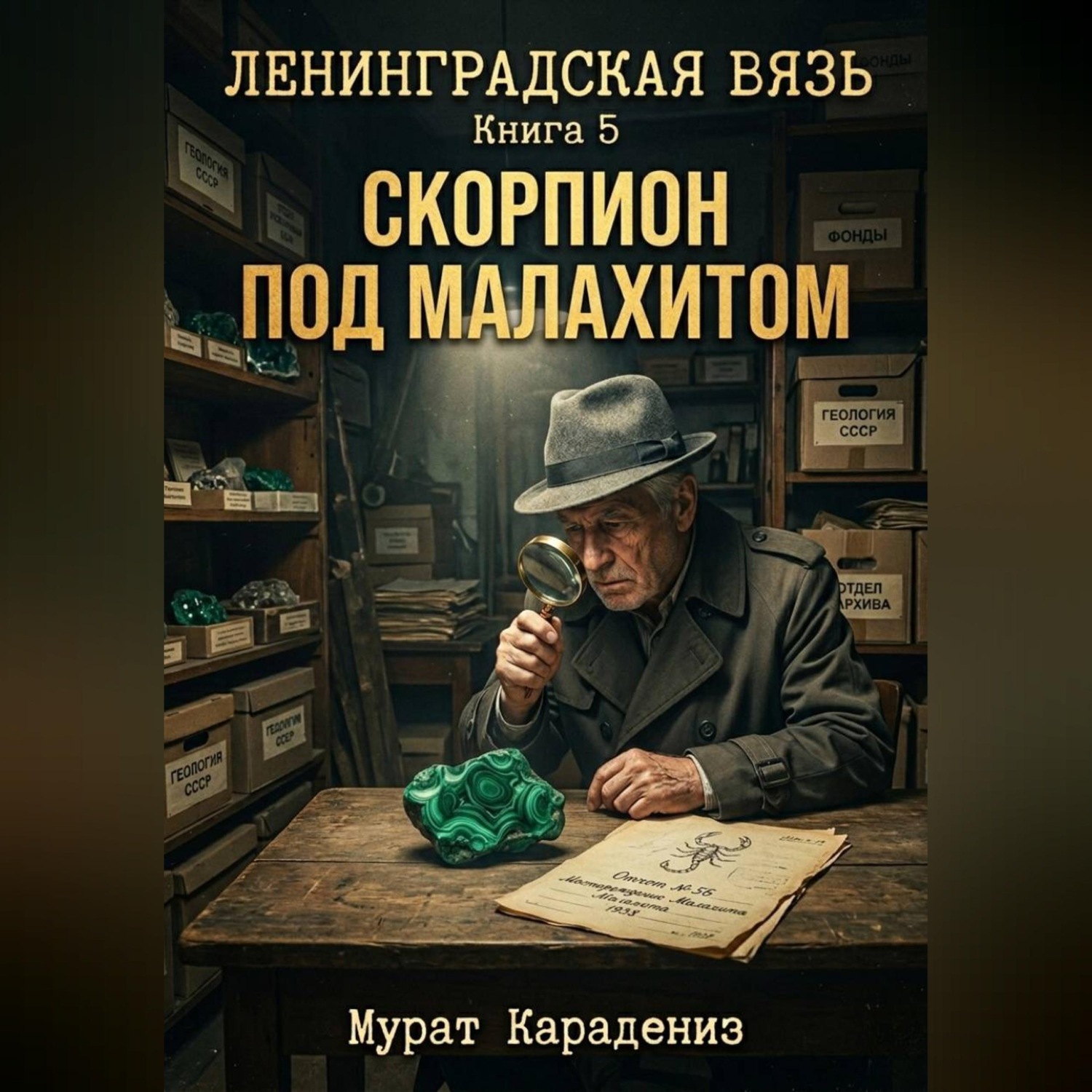 Обложка книги «Скорпион под малахитом»