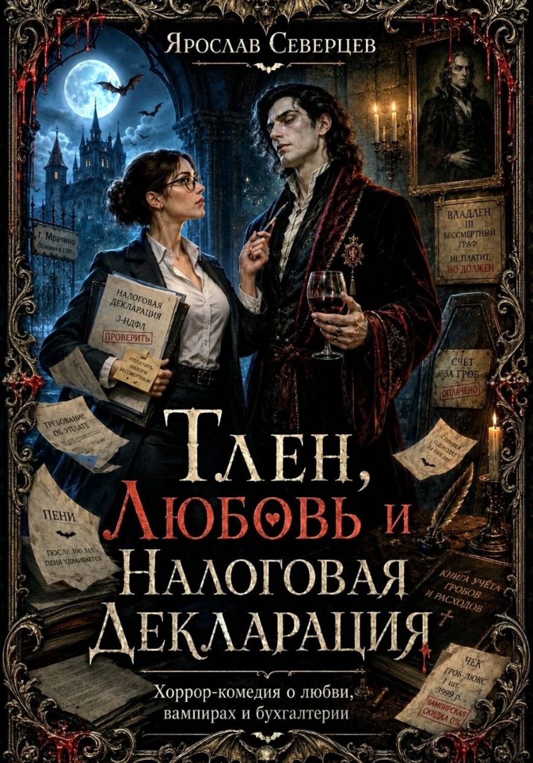 Обложка книги «Тлен, Любовь и Налоговая Декларация»