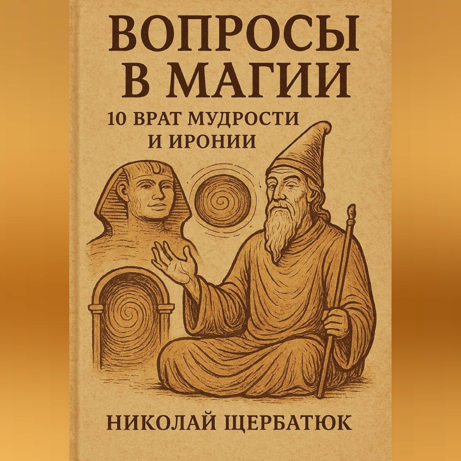 Обложка книги «Вопросы в Магии: 10 Врат Мудрости и Иронии»
