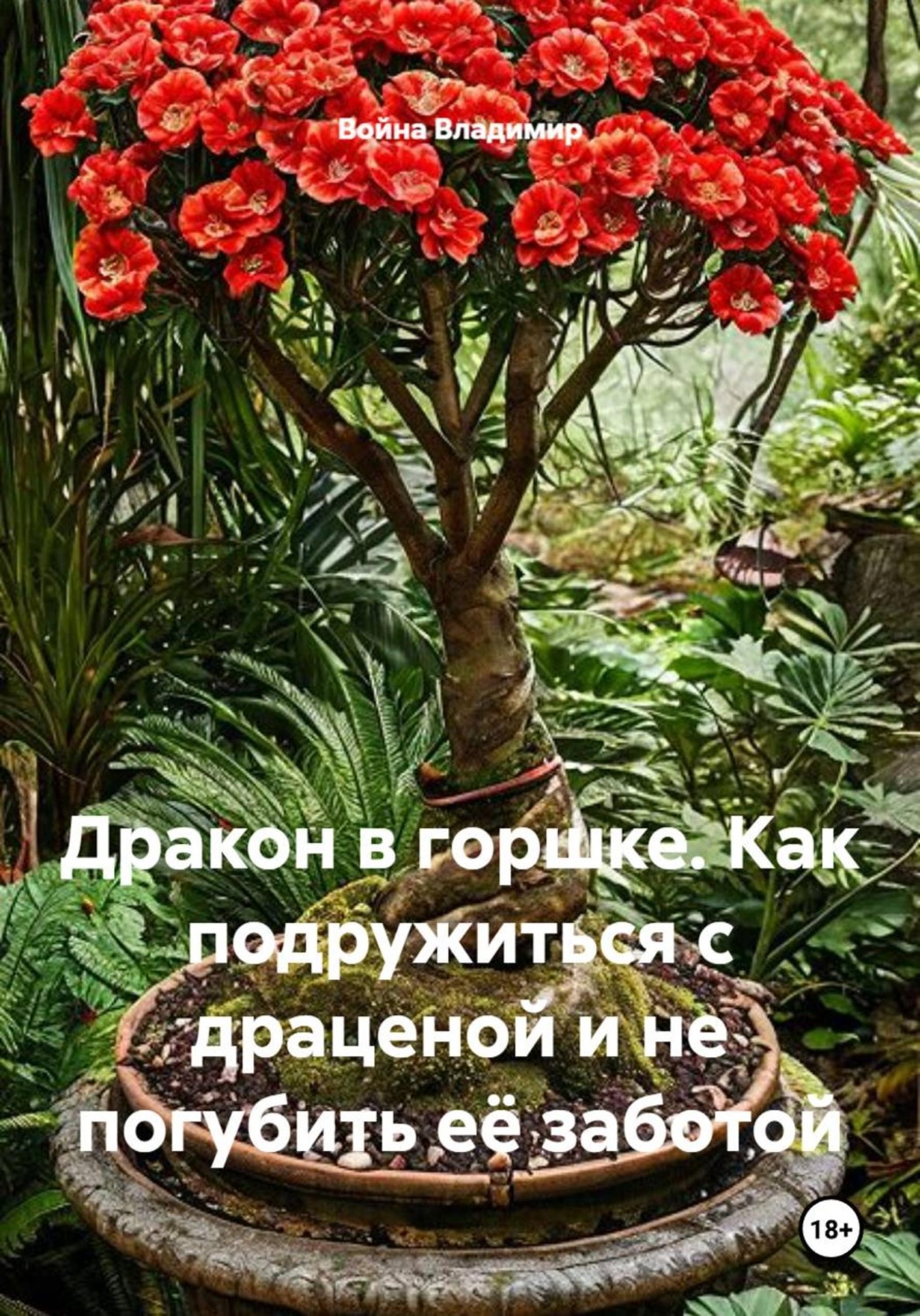 Обложка книги «Дракон в горшке. Как подружиться с драценой и не погубить её заботой»