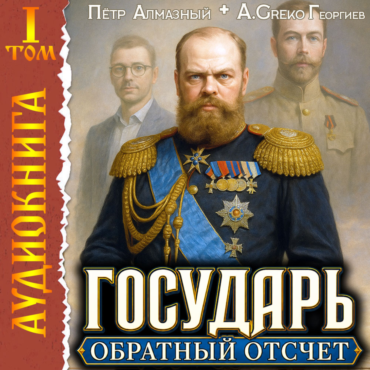 Обложка книги «Государь. Обратный отсчёт – 1»
