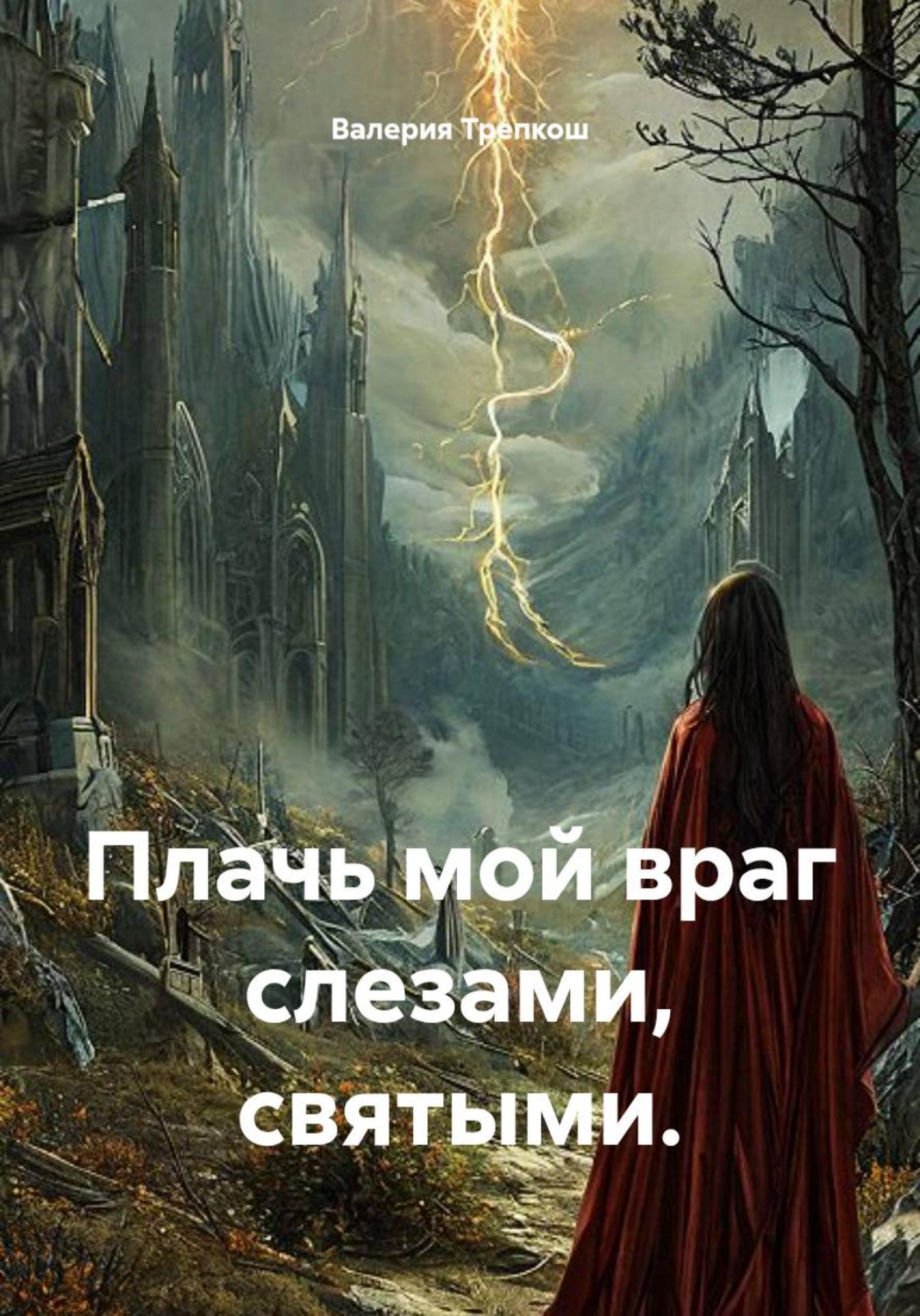 Обложка книги «Плачь мой враг слезами, святыми»