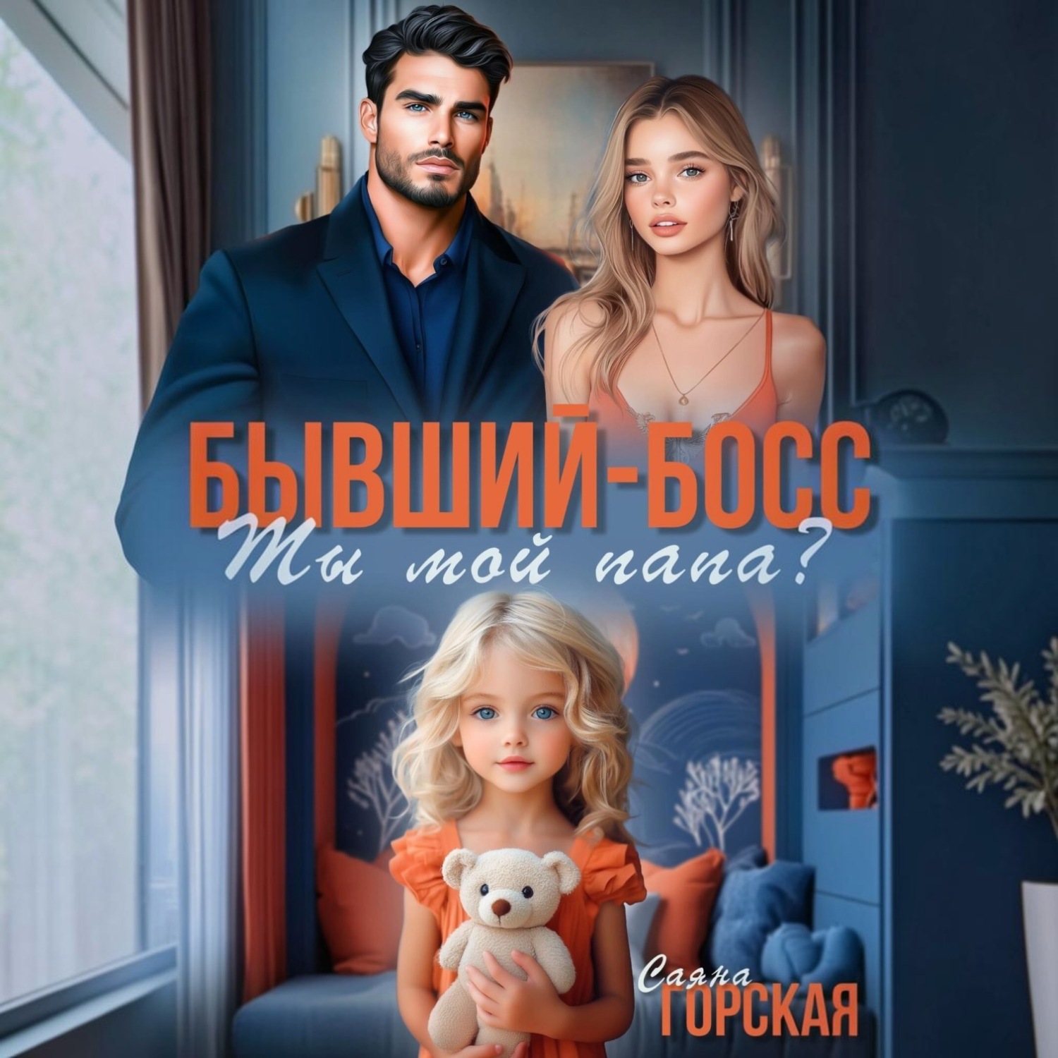 Обложка книги «Бывший-босс. Ты мой папа?»