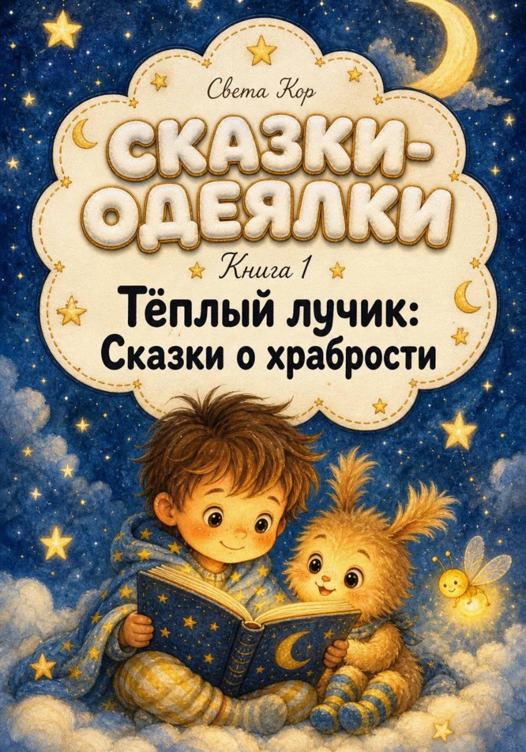 Обложка книги «Сказки-Одеялки. Книга 1 - Теплый лучик: Сказки о храбрости»