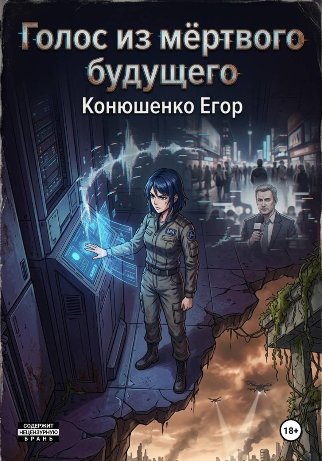 Обложка книги «Голос из мёртвого будущего»