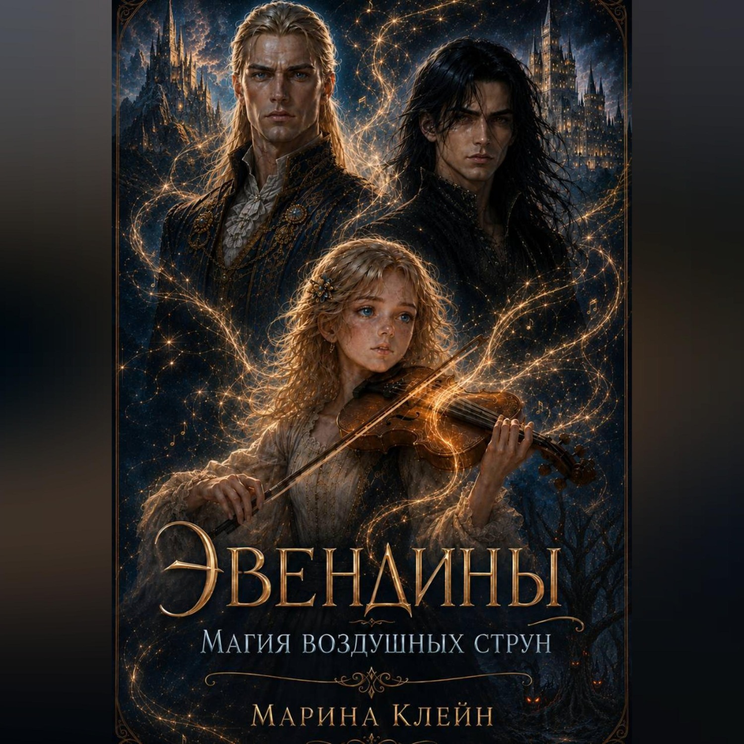 Обложка книги «Эвендины. Магия воздушных струн»