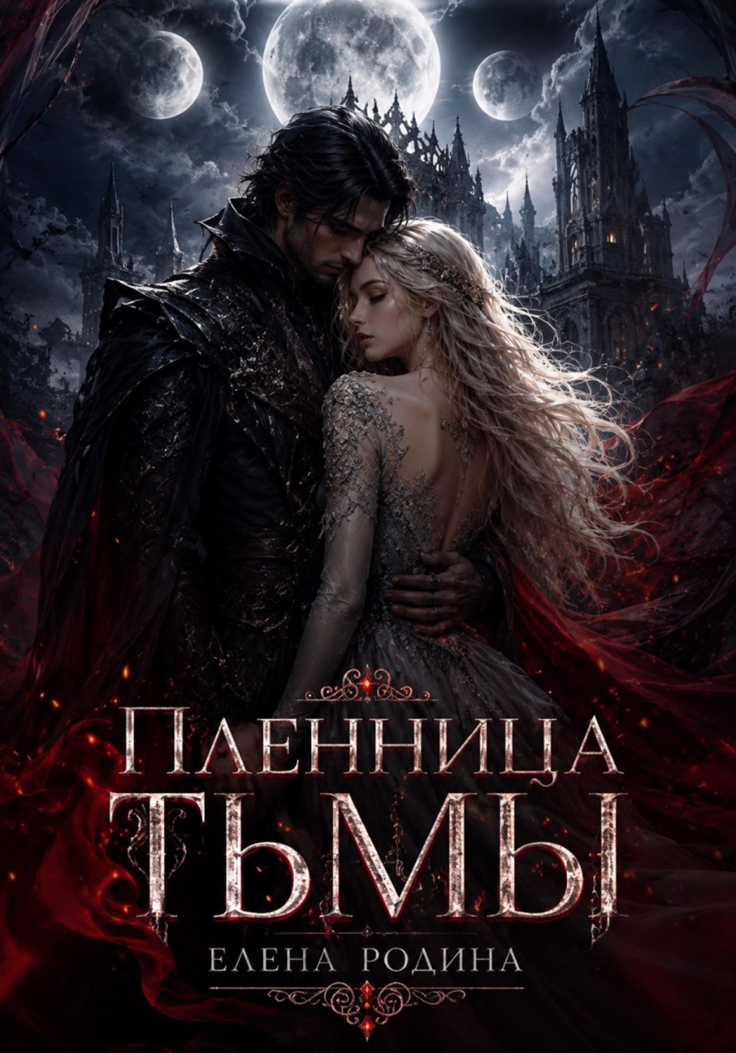 Обложка книги «Пленница тьмы»