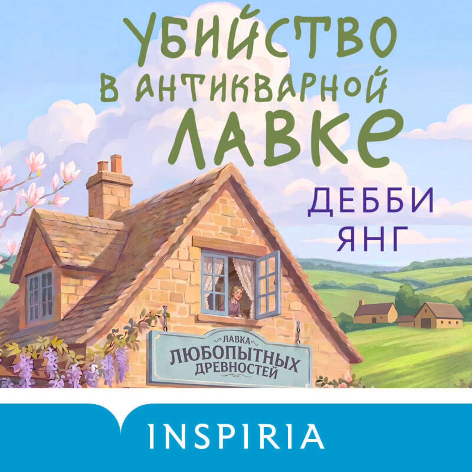 Обложка книги «Убийство в антикварной лавке»