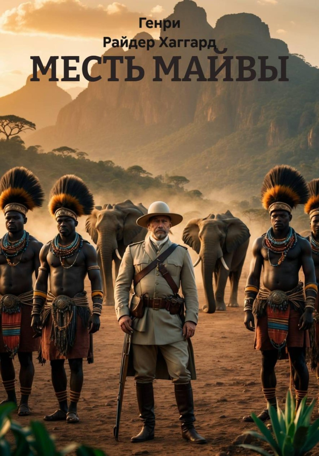 Обложка книги «Месть Майвы»