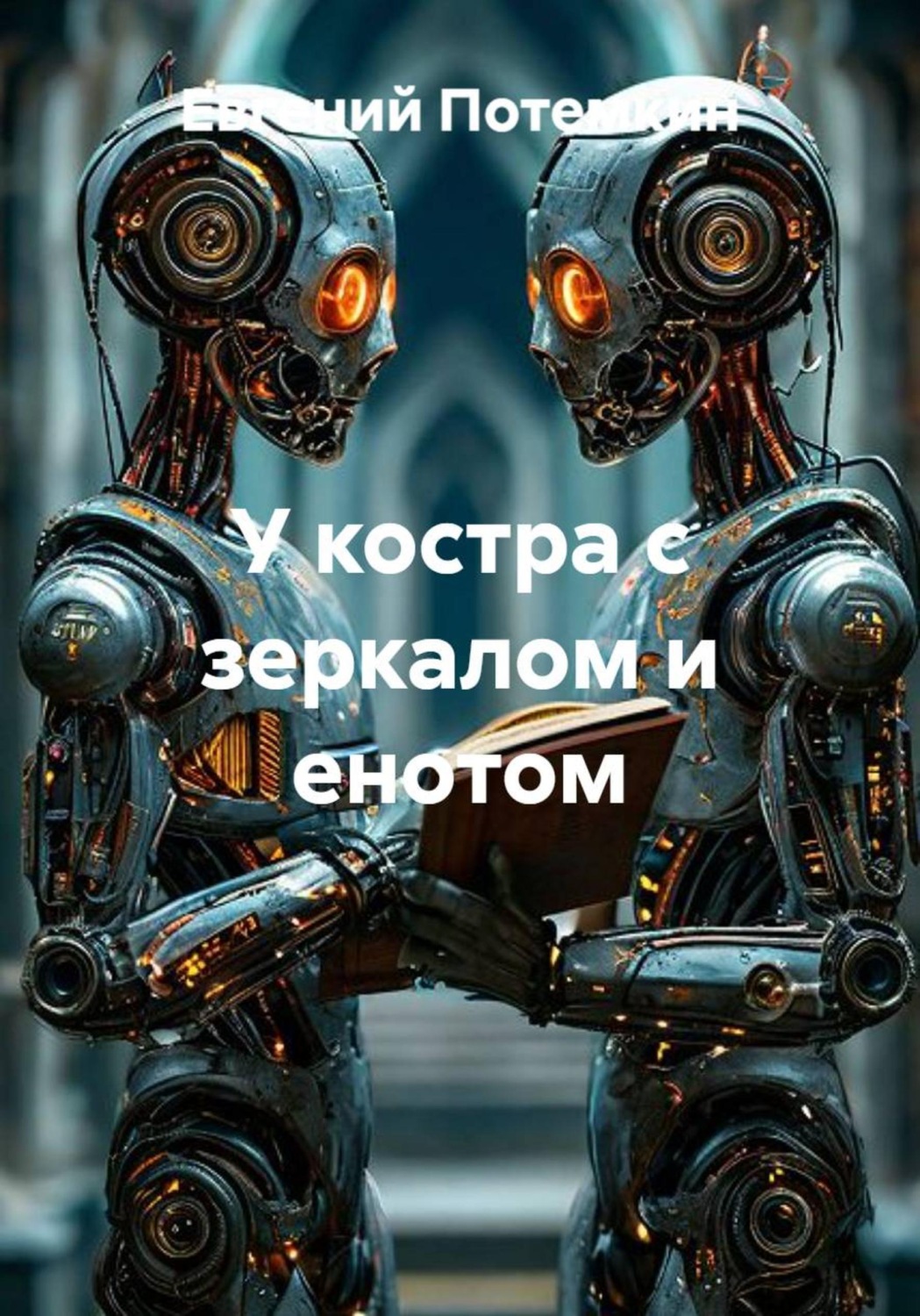 Обложка книги «У костра с зеркалом и енотом»