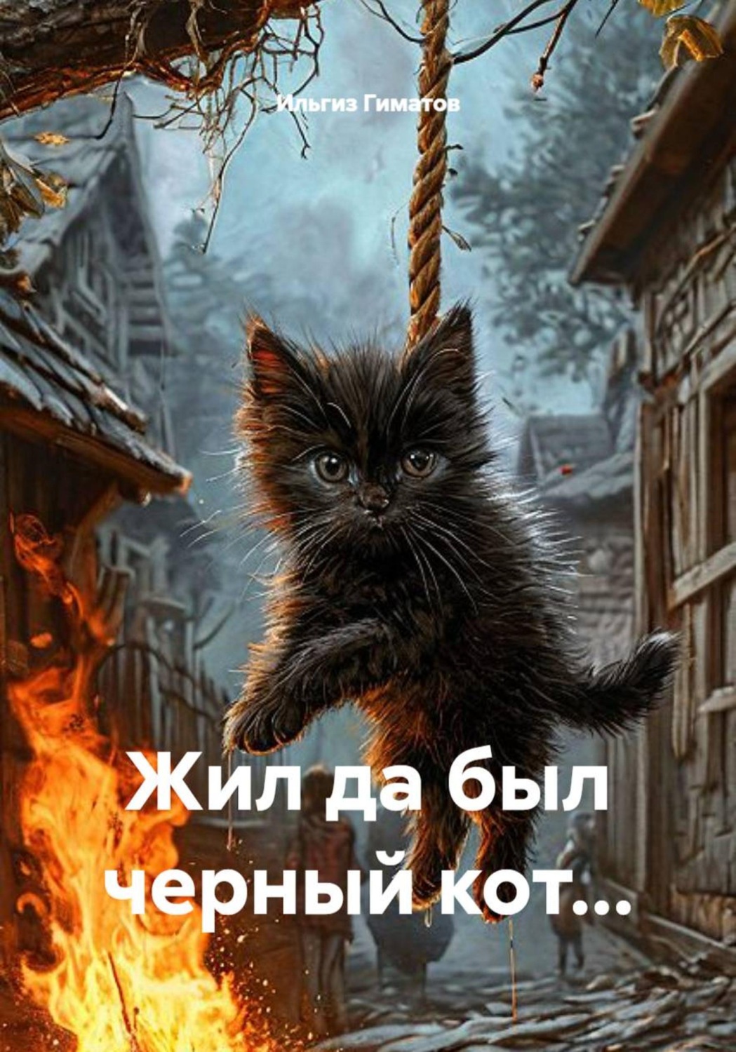 Обложка книги «Жил да был черный кот...»