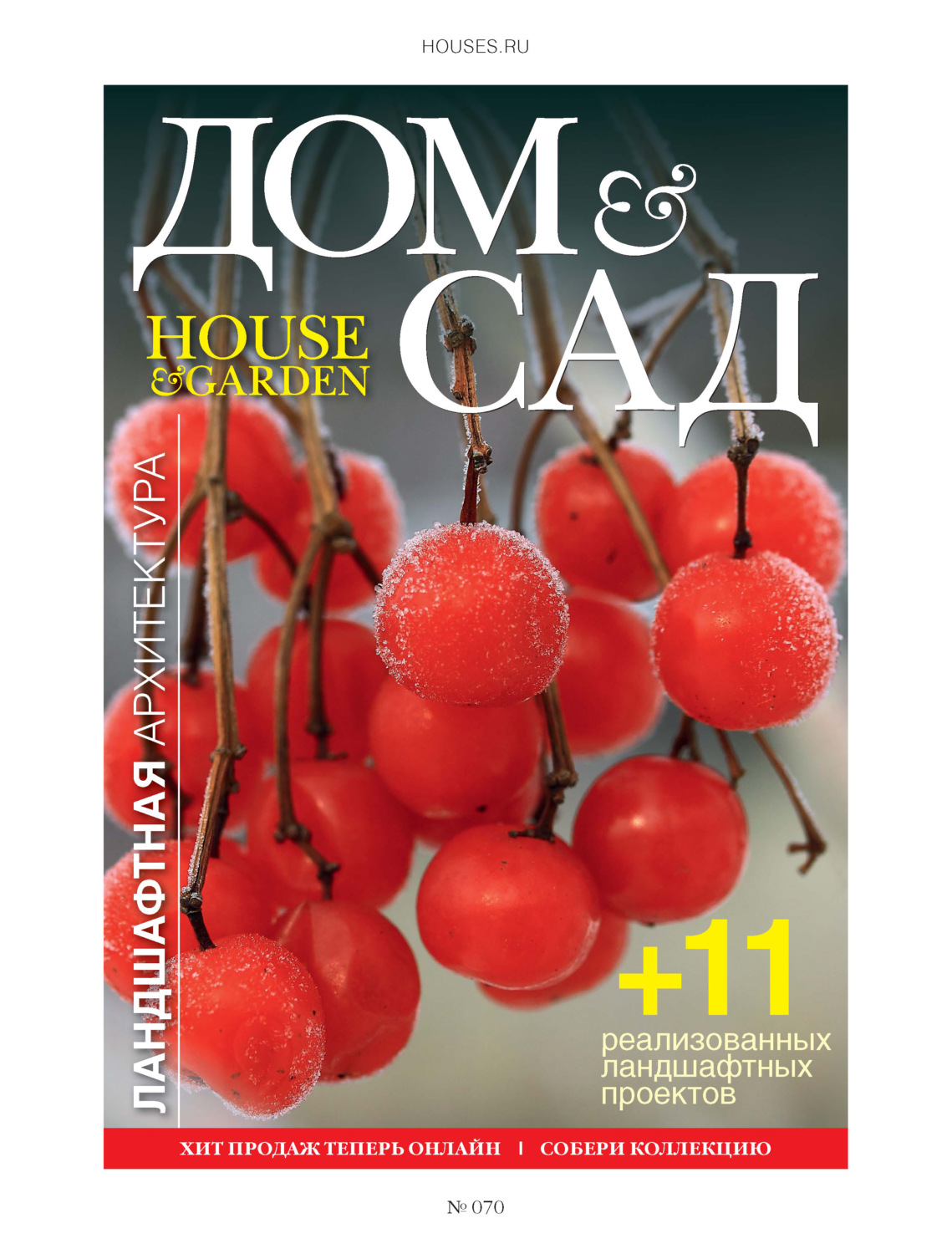 Обложка книги «Дом и сад №1 (70) / 2013»