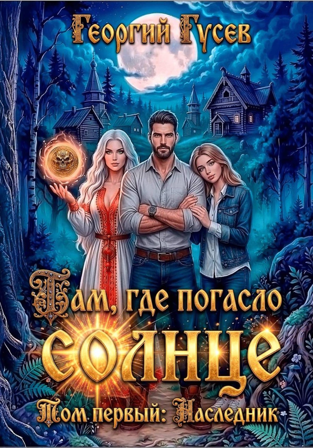 Обложка книги «Там, где погасло солнце. Наследник»