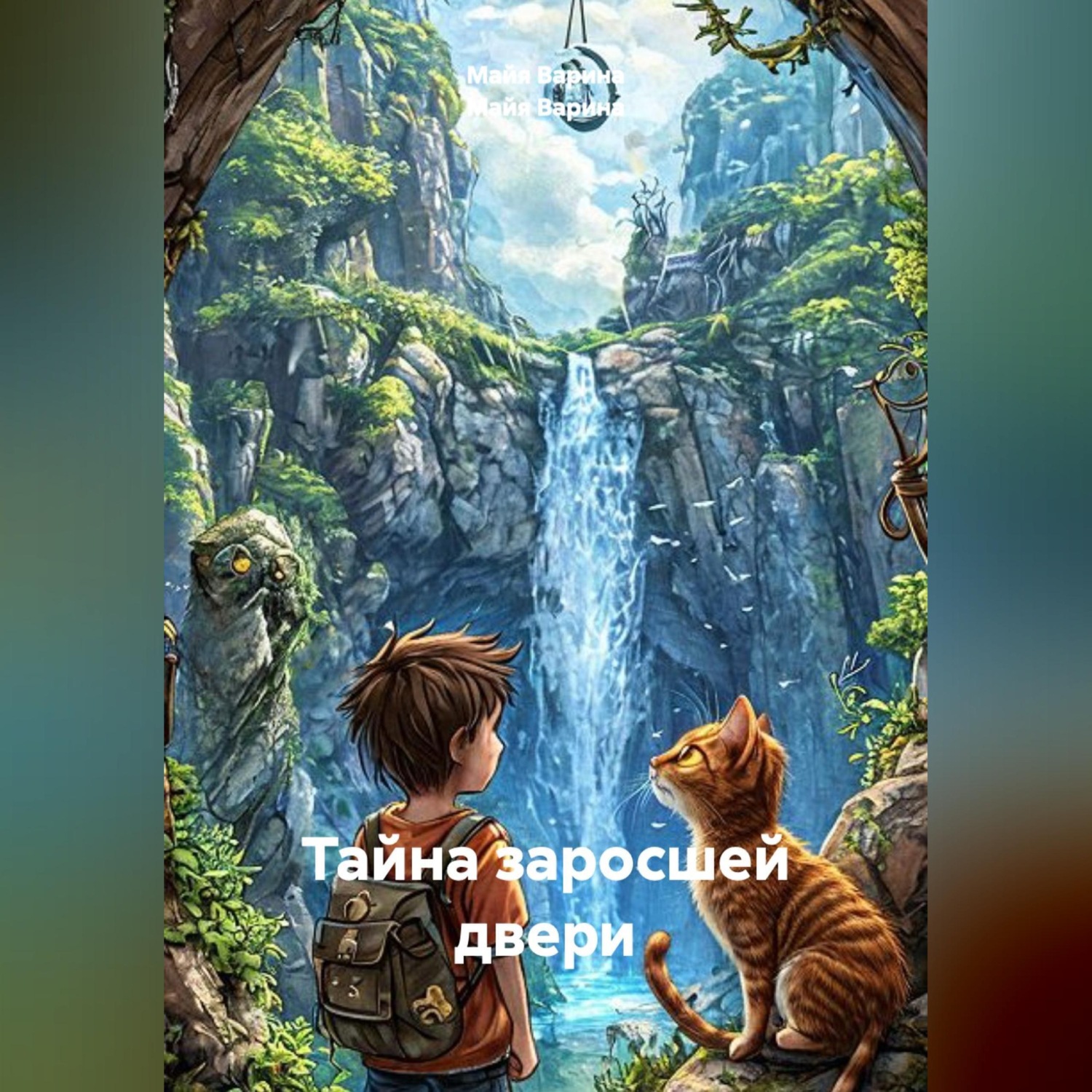 Обложка книги «Тайна заросшей двери»