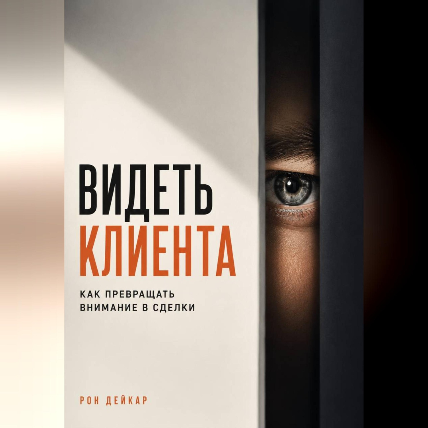 Обложка книги «Видеть клиента. Как превращать внимание в сделки»
