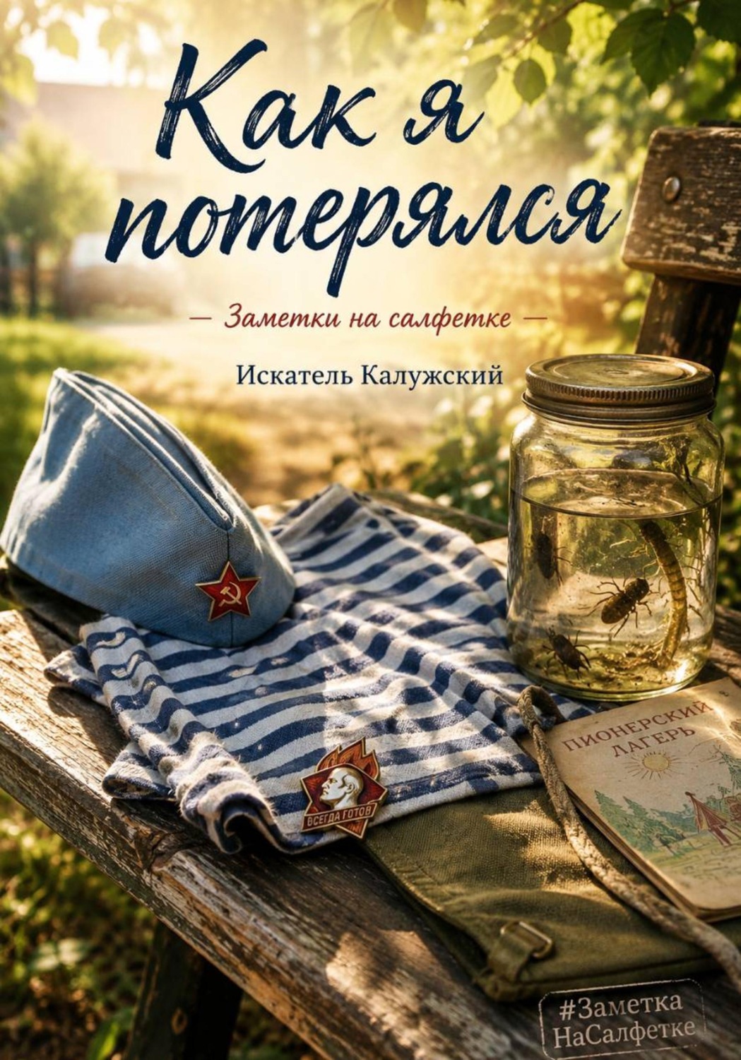 Обложка книги «Как я потерялся. Заметки на салфетке»