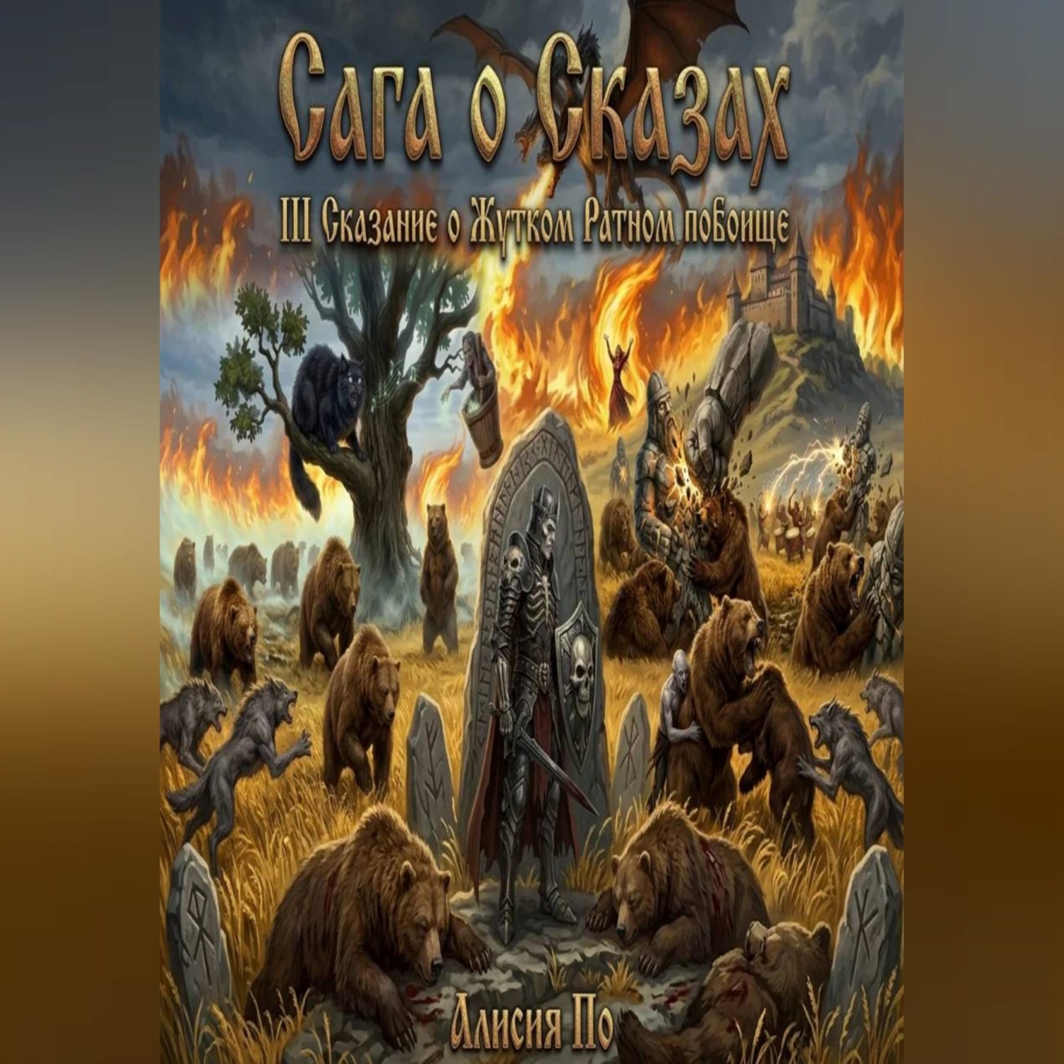 Обложка книги «Сага о Сказах. 3. Сказание о Жутком Ратном побоище»