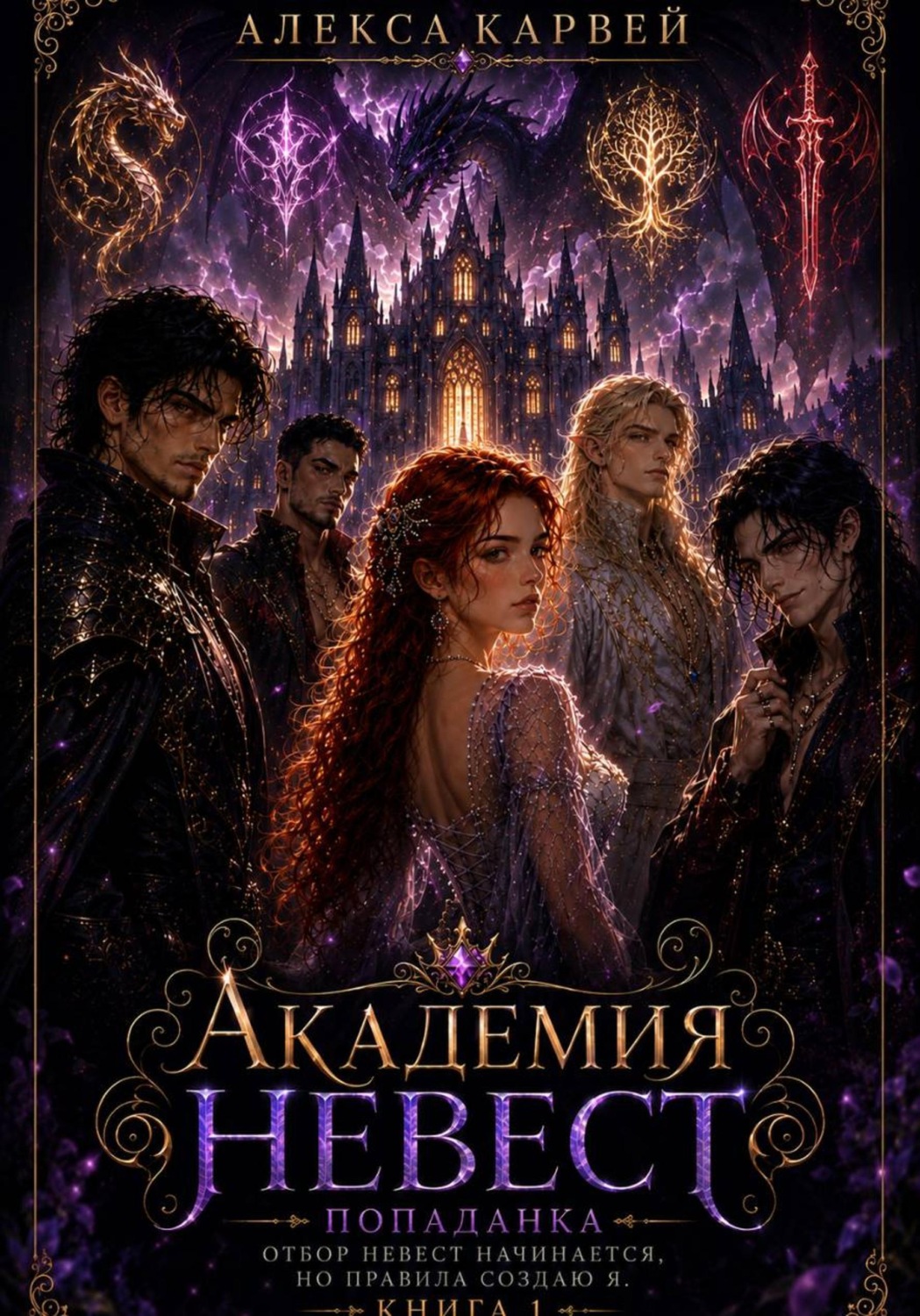 Обложка книги «Академия Невест. Попаданка. Игра по чужим правилам»