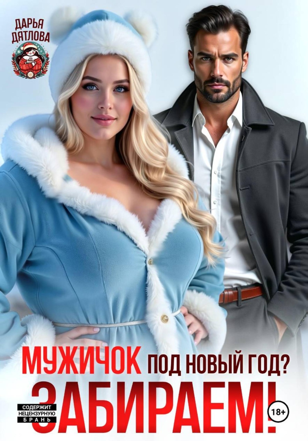 Обложка книги «Мужичок под новый год? Забираем!»