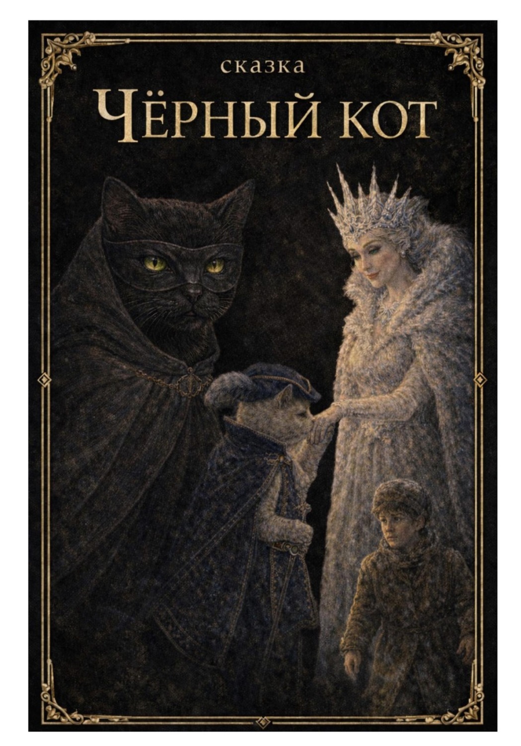 Обложка книги «Чёрный кот»