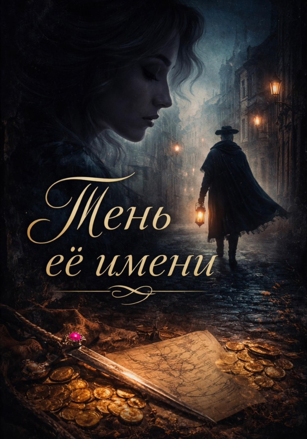 Обложка книги «Тень её имени»
