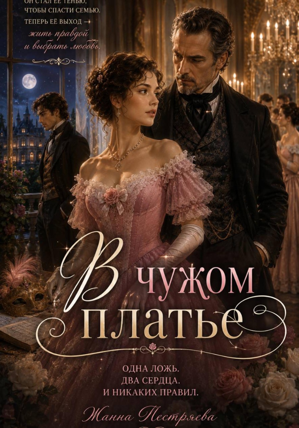 Обложка книги «В чужом платье»